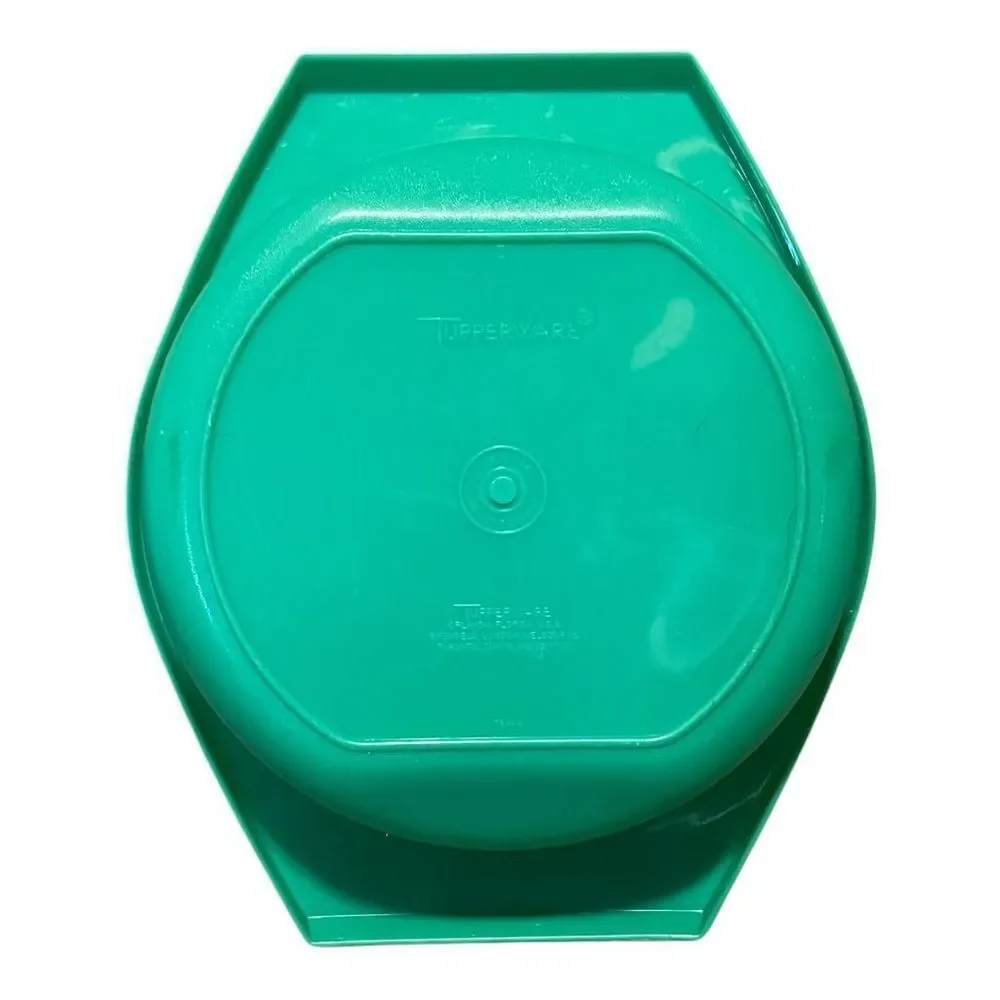 Tupperware Vintage Grater Shredder Lid & Bowl Jadeite Green No Storage Lid 786-3